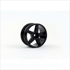 HongNor 5 Spoke Wheels, Black #FS-14BK