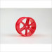 HongNor 1/10 6-Spoke Wheel, Red #ES-43R