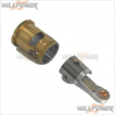 GO Piston Cylinder Con Rod Set for .25 6P Engine #25-2206