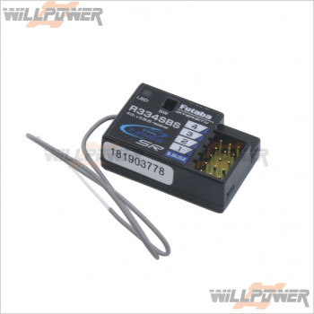 Futaba R334SBS 4-Channel T-FHSS SR Receiver Futaba R334SBS 4-Channel T-FHSS SR Receiver