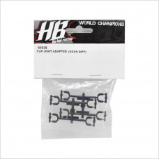 HB Racing HBS68836 HB Racing Gear Differential Cup Joint Adapter Set #68836 [D8]