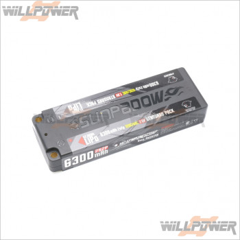 WillPower 7.6V/6300MAH 2s2p 120C/60C Race LiPo Battery #JBBA-SU-001