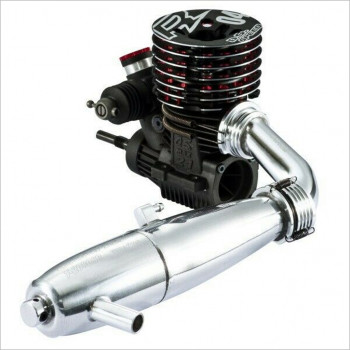 ホビーラジコン O.S. SPEED R2104 w/T2080SC II O.S. SPEED R2104 with T-2080SC+MR02 muffler combo