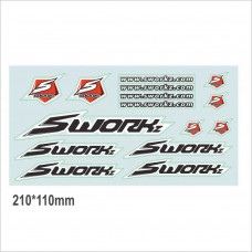 Sworkz Origional Logo Decal Sticker #SW-510091 [S35-4][S14-3]