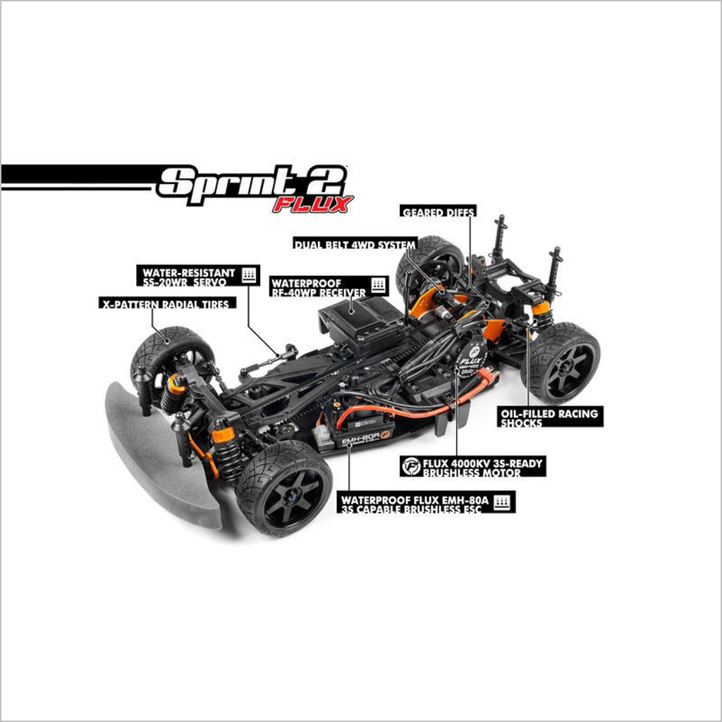 HPI Sprint 2 Flux BMW M3 GT2 Body RTR 106168