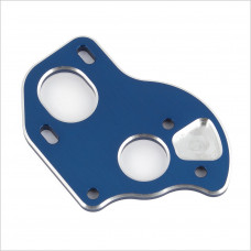 Team Associated RC10B6.1 Laydown/Layback Motor Plate, blue aluminum #91795 [RC10B6]