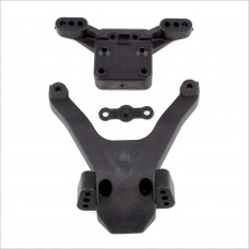Team Associated RC10B6.3 Front Top Plate and Ballstud Mount #91884 [RC10B6]