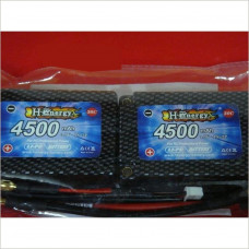 WeiHan H-ENERGY 7.4V/4500mA (30C) Li-Po Rechargeable Battery #WH-497