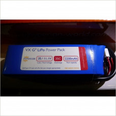 WeiHan Hyperion VXG3 11.1V/2200mAh Li-Po Rechargeable Battery #4895148400920
