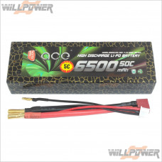 WeiHan ACE 7.4V/6500mA (50C) Li-Po Rechargeable Battery #WH-667