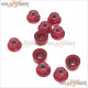 Sworkz Aluminium Flange M3 Nut Lock Red (10pcs) #SW-103003 [S350 BE1][S350][BK1]
