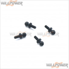 Sworkz Steering Linkage Ball Stud 5mm (4pc) #SW-330299 [S14-3][S12-1][S104 EVO][S104 EK1]