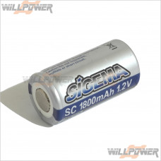 SIGEMA 1.2V/1800mAh Battery #JBBA-3014-1