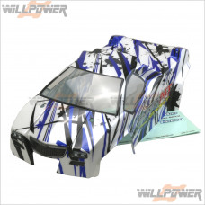 HOBAO Painted Printed Body Shell Cover #94067BU [Hyper MT]