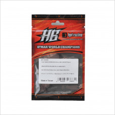 HB Racing D216 - FLAT HEAD SCREW M2x10mm (HEX SOCKET/8pcs) #116300 [D216]