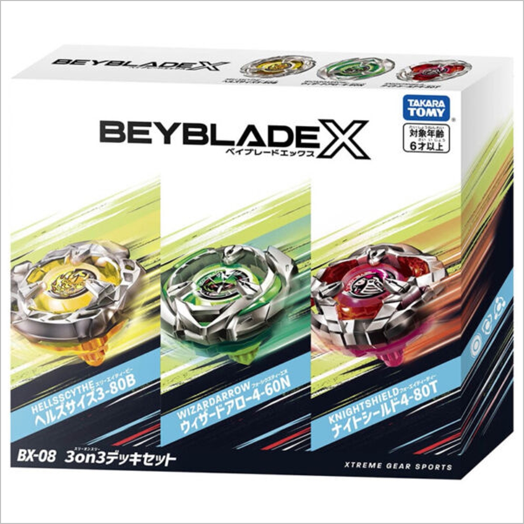 Beyblade X Set BX-08 Battle Deck #BB91057 (Monkey3C) Takara Tomy