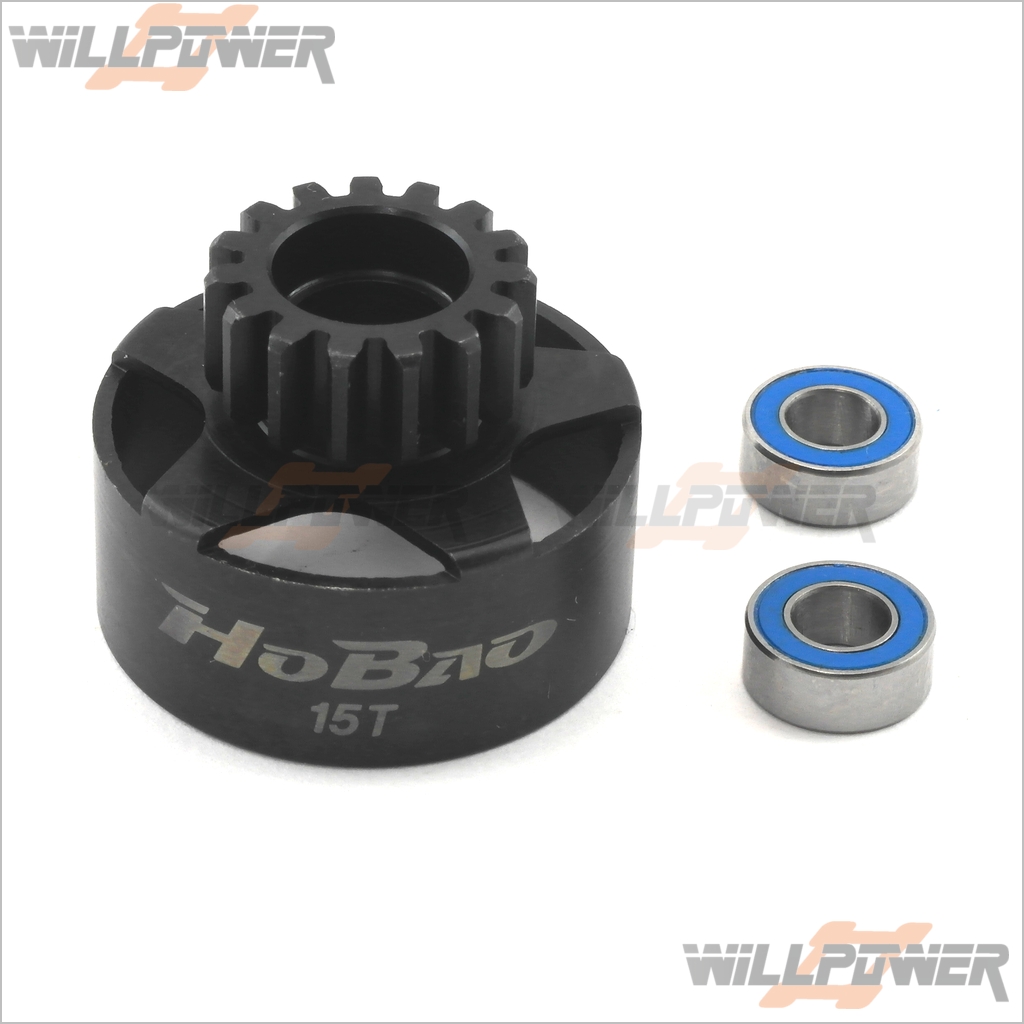 Clutch Bell 15T 88233 (RCWillPower) HOBAO Hyper 9 4711605968164 eBay