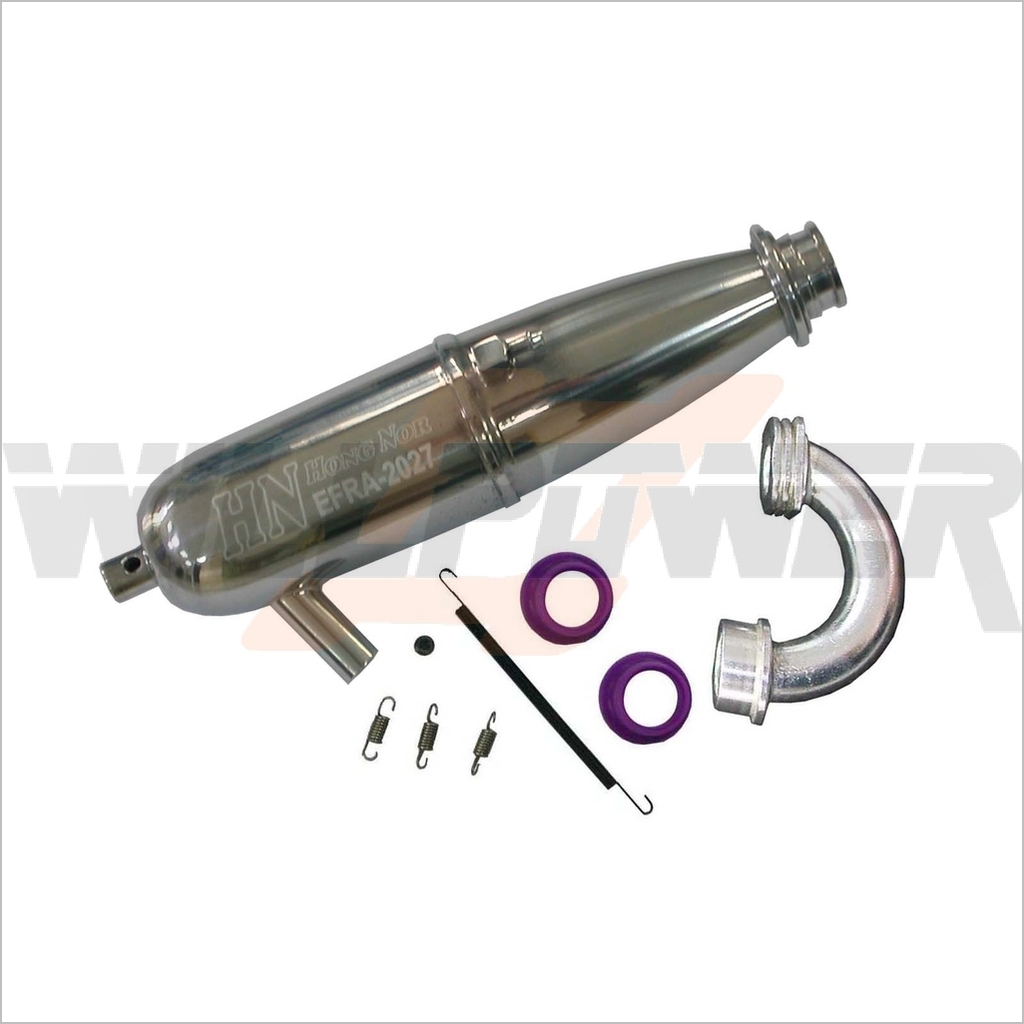 Tubo Di Scarico EFRA 2047 #PI-809 Per HongNor – WillPower RC, Scala 1:8 Nitro