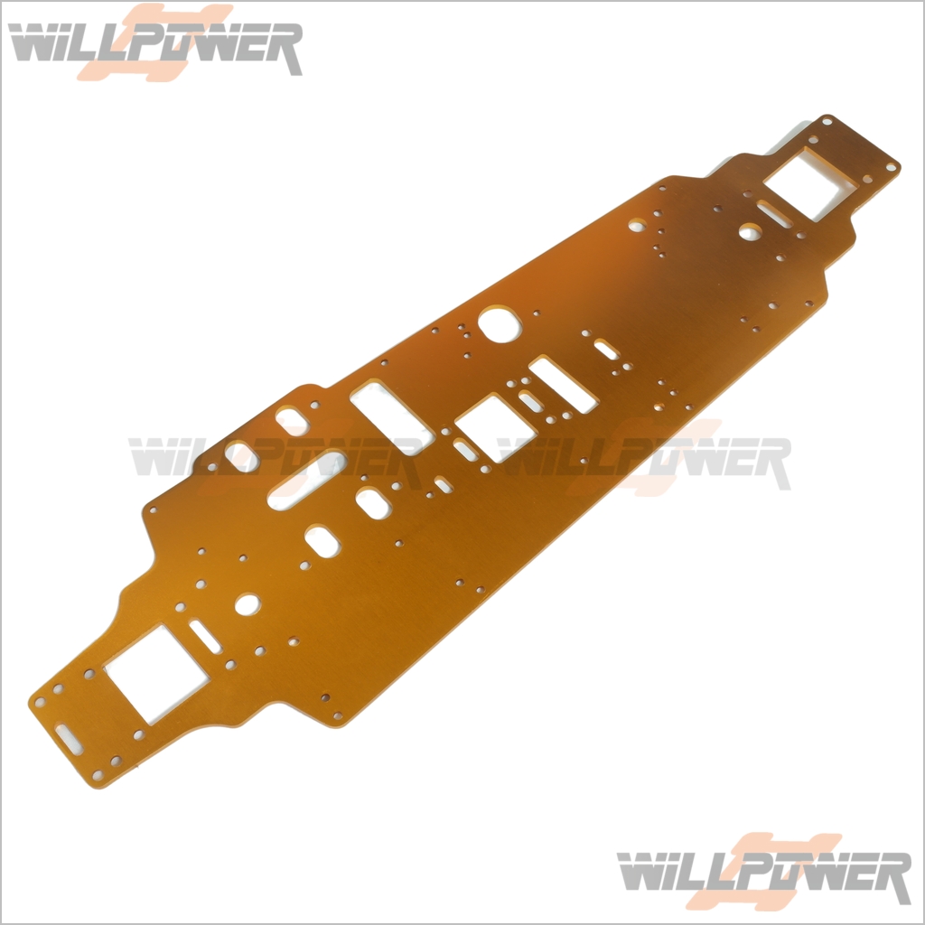 RC-WillPower X3e SABRE Alum 6061-T6//3mm Chassis #X3-91 HongNor 1:8 Dirt Buggy