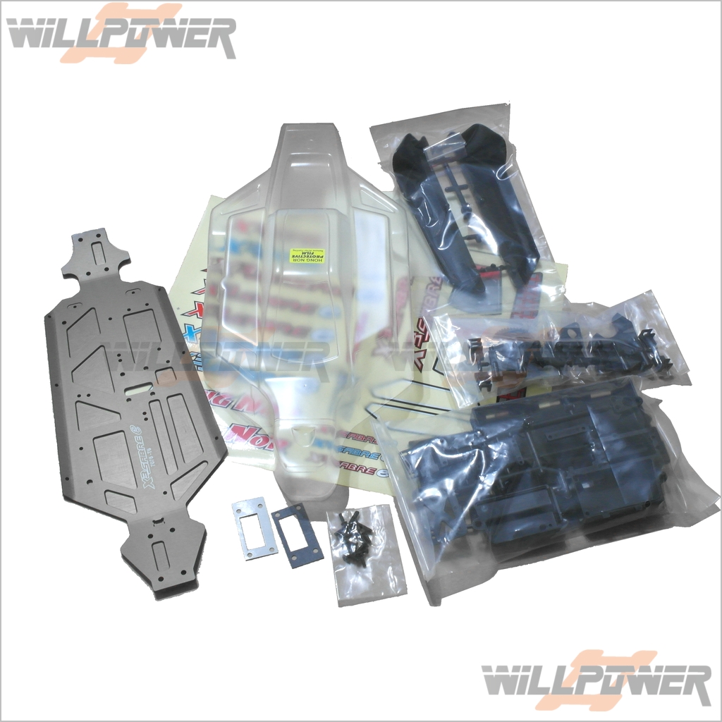 X3S Electric Conversion Kit #X3S-17 (RC-WillPower) HongNor X3e