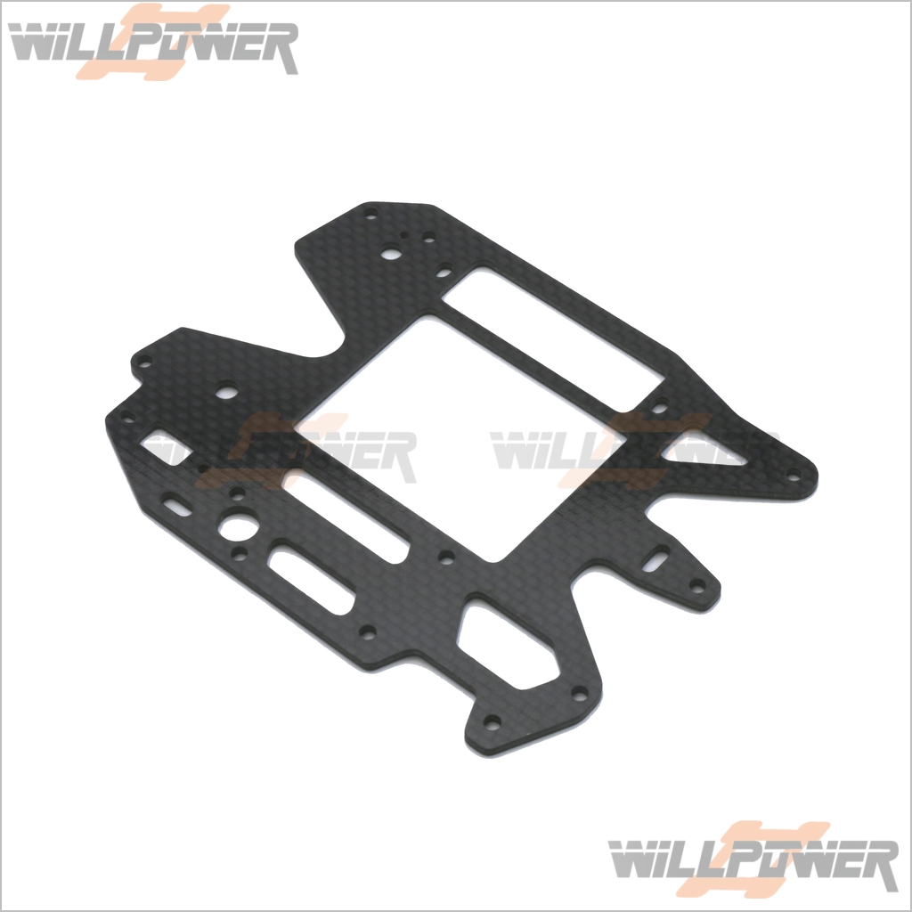 Carbon Radio Plate (RC-WillPower) TeamMagic T8 G4 Carbon Radio Plate (RC-WillPower) TeamMagic T8 G4