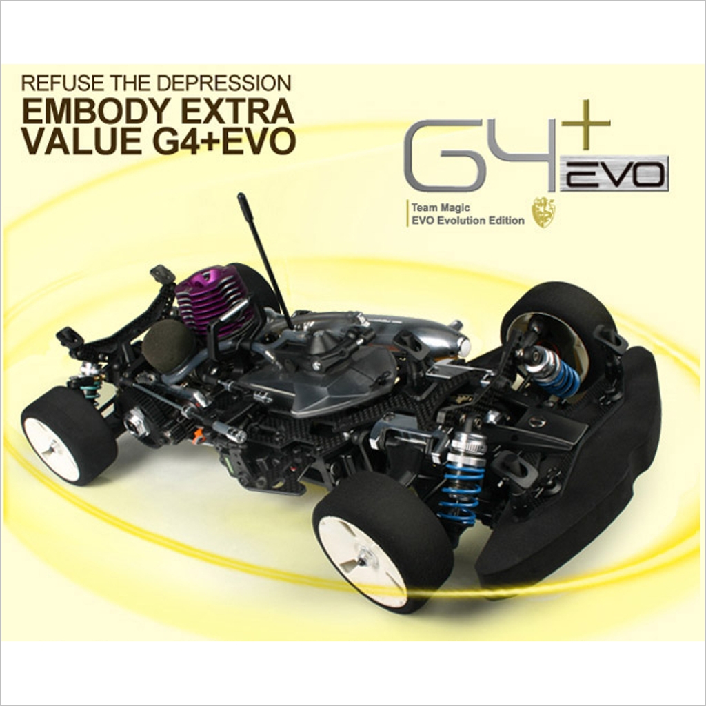 G4+ EVO Touring Drift Car Kit #502089 (RC-WillPower) TeamMagic TM