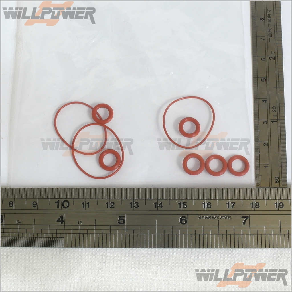 Hobao OFNA Buggy Hyper 7 Parts Differential O-Ring #87004-1 RC-WillPower