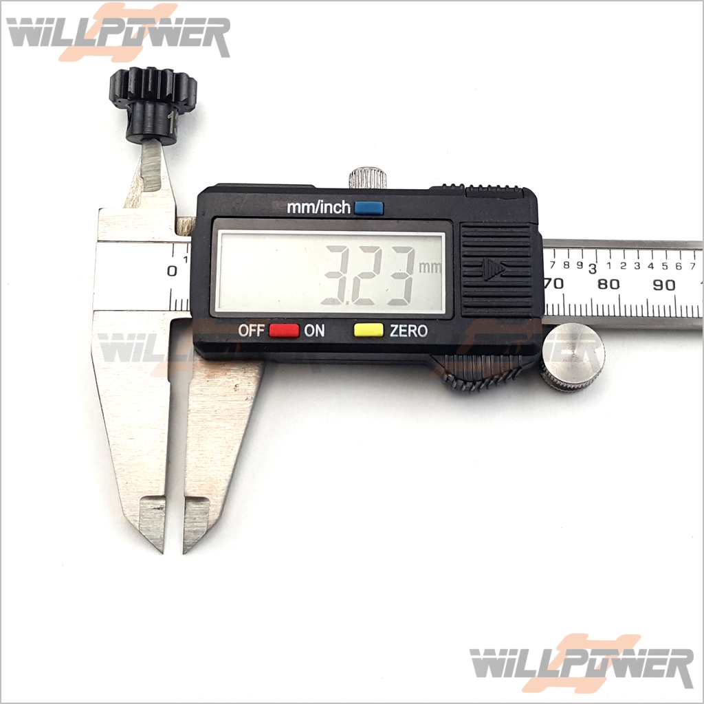 3m Motor Gear 3mm 13T #11052 (RC-WillPower) HOBAO Hyper 10SC