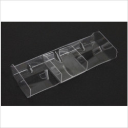 BETA Clear Lexan Rear Wing #BE1001 [A8][A215]