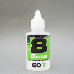 BETA BE9060 60wt SILICON SHOCK OIL #BE9060 [BETA]