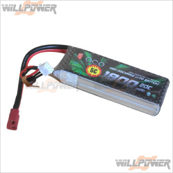 ACE 7.4V/1800MHA Li-Po Rechargeable Battery #WH-038