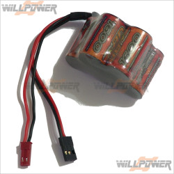 WeiHan 6V 1600mAh Ni-MH Hump Pack Rechargeable Battery #WH-355 WeiHan 6V 1600mAh Ni-MH Hump Pack Rechargeable Battery #WH-355