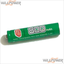 WeiHan ACE AAA 1.2V / 800mA Rechargeable Battery #WH-442 WeiHan ACE AAA 1.2V / 800mA Rechargeable Battery #WH-442