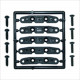 G.V. Model Rear Lower Arm Holder #MV162D1 [Mammoth]