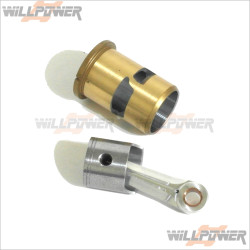 HOBAO Hyper 21 Piston Liner Rebuild 3 port #21040 HOBAO Hyper 21 Piston Liner Rebuild 3 port #21040