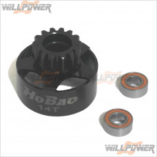 HOBAO Lightweight Clutch Bell 14T #88232 [Hyper 8]