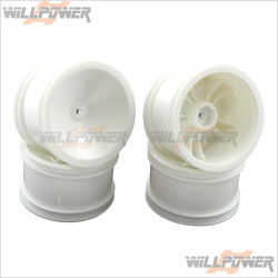 HOBAO Dish Wheels Rims #11282W [Hyper MINI ST]