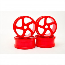 HOBAO Directional Spokes – Red #224058R [Hyper 10]