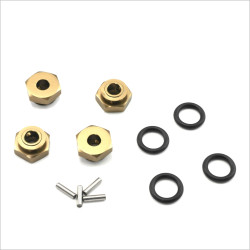 HongNor Alum. Wheel Hex Nuts #TMS-25 [SCRT-10][NEXX10][CRT.5]