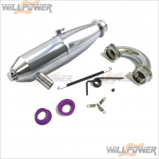 HongNor In-line Muffler Exhaust Pipe #PI-810 [DM-ONE]