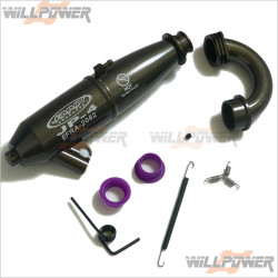 HongNor 1/8 EFRA 2062 Pipe, 3 Chamber #JAMMIN-4H