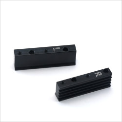 HongNor Engine Mount L.R (black) #X3-37BK [X3S 3.0 EVO][X3-GTS][X3-GT][X3 SABRE]