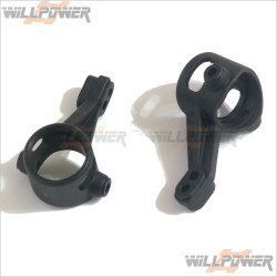 TeamMagic Front Steering Block Set #503125 [E4JR][E4D][E4]