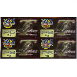 O.S. P6 Turbo Glow Plug 4pcs #OSP6-4pcs O.S. P6 Turbo Glow Plug 4pcs #OSP6-4pcs