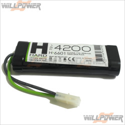 H.A.R.D. H.A.R.D. 7.2v 4200mah NiMH Stick Pack #H6601 H.A.R.D. H.A.R.D. 7.2v 4200mah NiMH Stick Pack #H6601