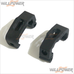 TeamMagic E4 NEW Lightweight Caster Block Set (6 degree) #503336 [MF Pro][E4D MF][E4]