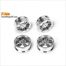 TeamMagic 5 Spoke Drift Wheels Rims #503315S [E4D][E4]