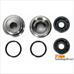 TeamMagic Shock End Cap Set (2) #560193 [M8JR][M8ER][M8]