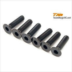 TeamMagic 3.5x14mm Steel FH Screw #123514 [M8ER][B8ER]