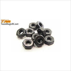 TeamMagic 3mm Flat Locknut #111007F [MF Pro][M8JR][M8ER][G4JR][G4][E5][E4D MF]